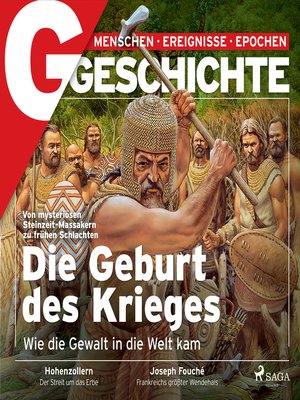 cover image of G/GESCHICHTE--Die Geburt des Krieges